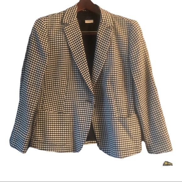 Les Copains Women's Blazer Size 44 Italy Wool Angora Blend Medium 12 U… - Picture 4 of 12